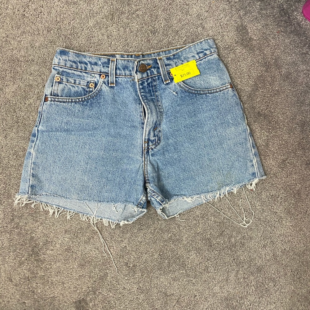 Thrifted Vintage Levi Cutoff Shorts